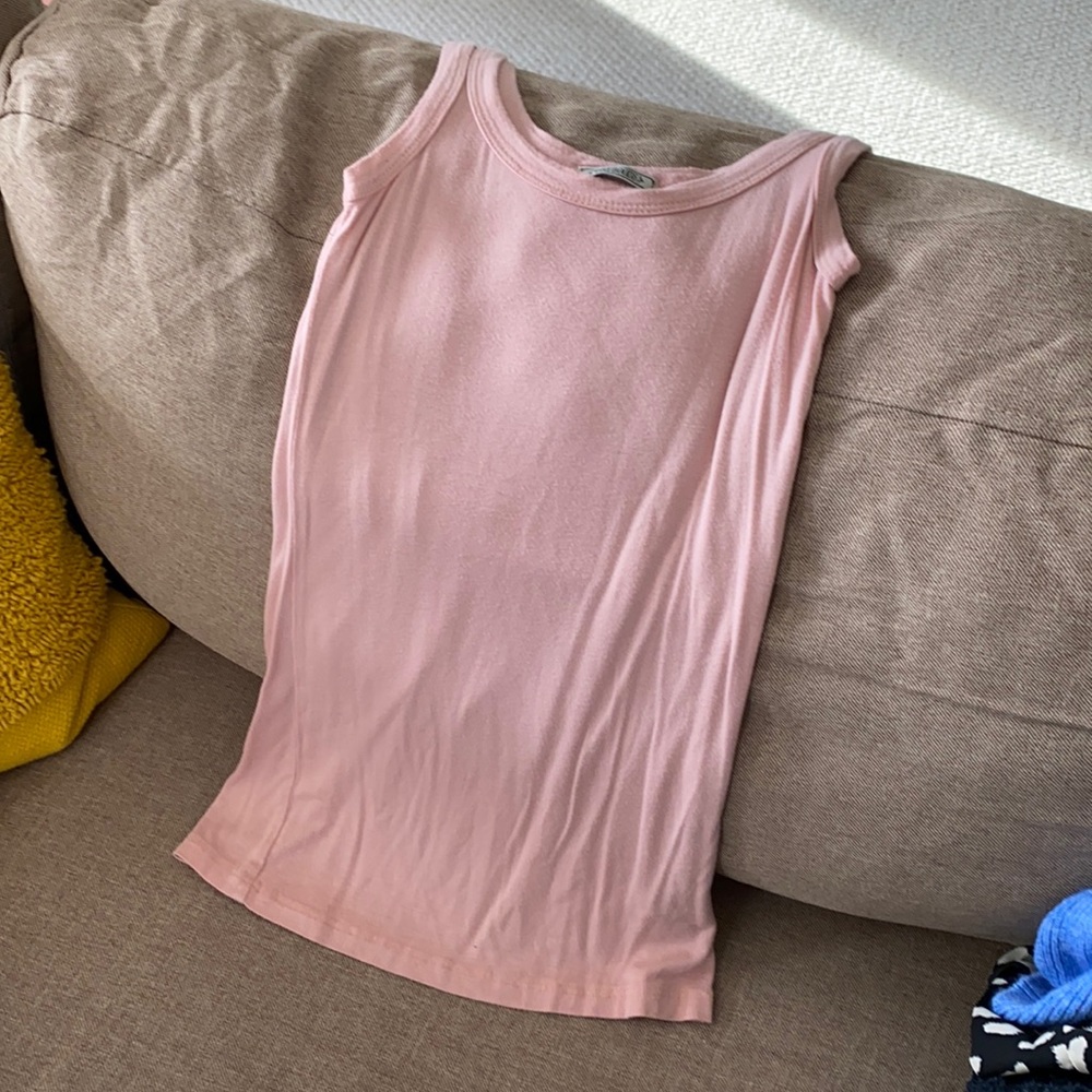 Light pink tank top